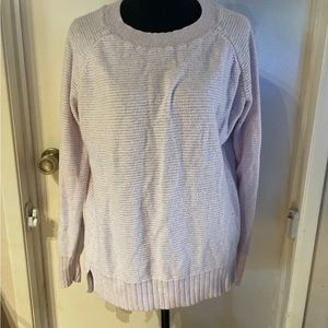 Large light pink old nave sweater